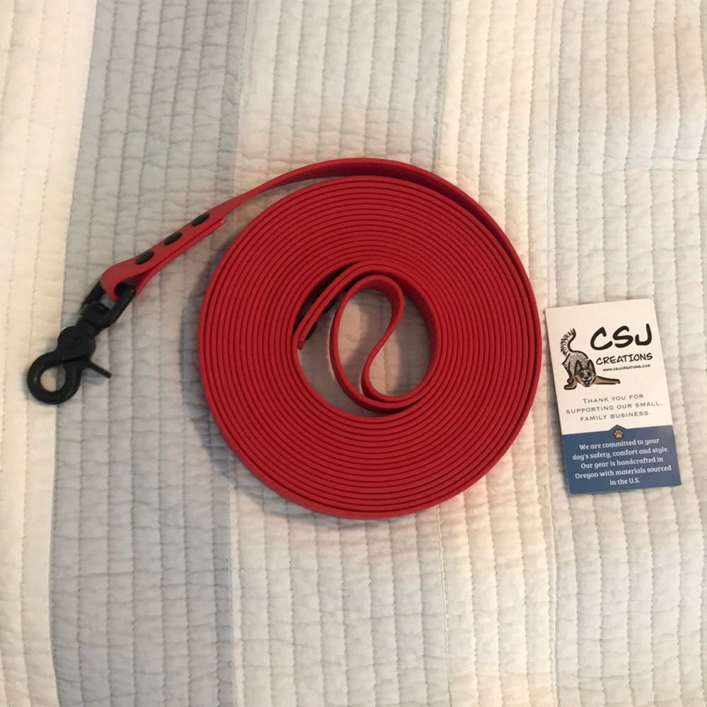 Biothane dog long line leash